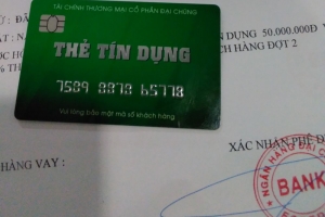 PVcomBank cảnh báo thủ đoạn lừa đảo mở thẻ tín dụng giả