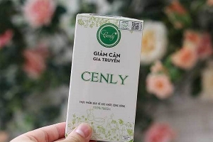 Thu hồi hiệu lực Giấy tiếp nhận đăng ký bản công bố sản phẩm Thực phẩm bảo vệ sức khỏe Thảo mộc hỗ trợ giảm béo Cenly