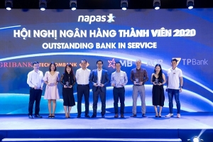 TPBank được Napas trao tặng cùng lúc 3 giải thưởng về thẻ nội địa