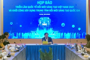 Triển lãm quốc tế đổi mới sáng tạo Việt Nam diễn ra các ngày 9, 10/1/2021