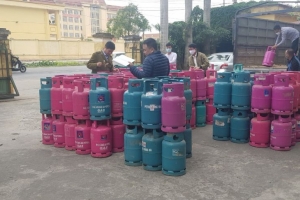 Thái Bình: Tạm giữ lượng lớn LPG chai không có hóa đơn, chứng từ chứng minh nguồn gốc xuất xứ