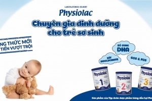 Công ty CP Thực phẩm Hà Nội: Nhập khẩu và phân phối độc quyền sữa công thức Physiolac mới