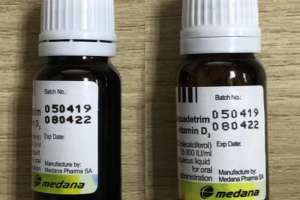 Phát hiện mẫu thuốc aquadetrim vitamin D3 nghi ngờ là giả
