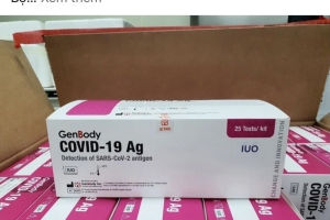Kit test nhanh COVID-19 lại rao bán tràn lan trên mạng