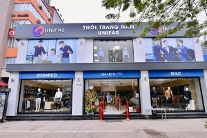 Showroom thời trang nam UNIFAS đầu tiên khai trương tại Hà Nội