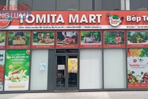 "Mê cung" sản phẩm trắng thông tin, thực phẩm không dấu kiểm dịch của siêu thị Tomita Mart
