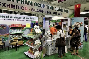 Hà Tĩnh: 12 gian hàng giới thiệu, bày bán tại Hội chợ OCOP Quảng Ninh - hè 2022