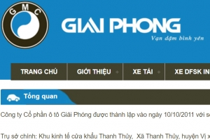 Công ty Ô tô Giải Phóng bị phạt vì "giấu" thông tin