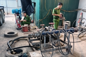 Triệt phá ổ sang chiết gas lậu "khủng" tại tỉnh Hải Dương
