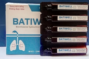 Thu hồi toàn quốc lô thuốc trị nhiễm khuẩn hô hấp Batiwell không đạt chất lượng