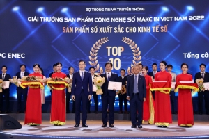 EVN có 2 sản phẩm được công nhận giải thưởng công nghệ số "Make in Viet Nam"