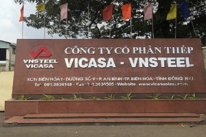 Cổ phiếu của Công ty Cổ phần Thép VICASA bị đưa vào diện cảnh báo