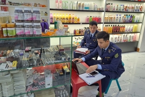 Quảng Ninh phát hiện hơn 1.000 sản phẩm mỹ phẩm nhập lậu