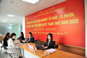 Cục thuế Hà Nội đẩy mạnh hỗ trợ người nộp thuế qua phương thức điện tử