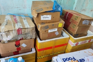 Thu giữ gần 600kg thực phẩm đông lạnh không rõ nguồn gốc tại Phú Yên