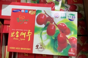 Khởi tố vụ án giả mạo thực phẩm táo đỏ nhãn hiệu Samsung Hàn Quốc