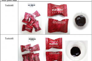 Phát hiện kẹo ngậm Hamer chứa chất cấm tại TPHCM