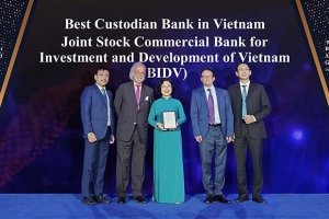 BIDV nhận giải “Ngân hàng Lưu ký - Giám sát tốt nhất Việt Nam”