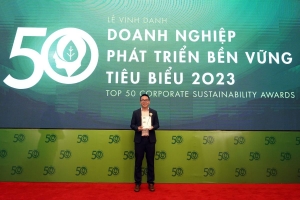 FPT được vinh danh Top doanh nghiệp phát triển bền vững 2023