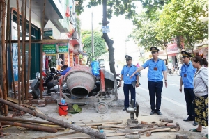 Kéo dài thời gian thí điểm Đội Quản lý trật tự xây dựng đô thị tại Hà Nội