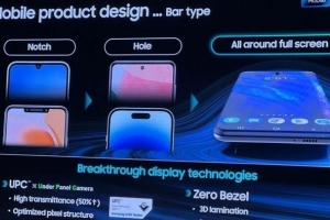 Samsung phát triển công nghệ màn hình OLED không có viền bezel cho iPhone