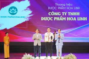 Dược phẩm Hoa Linh vào Top 10 “Thương hiệu tốt nhất Việt Nam” năm 2023