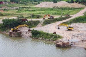 “Gạch tên” Công ty TNHH Xây dựng Nam Trung Hải khỏi kết quả trúng đấu giá mỏ cát