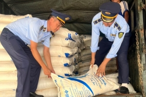 Quảng Trị: Kịp thời ngăn chặn 11 tấn đường cát nhập lậu