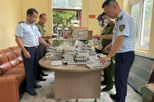 Quảng Ninh: Thu giữ trên 5.000 sản phẩm thuốc lá điện tử tại Móng Cái