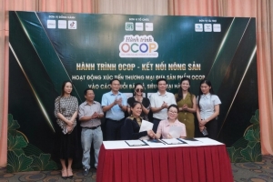 Đưa sản phẩm OCOP vào kênh bán lẻ, chuỗi siêu thị tại Hà Nội