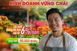 Chương trình ưu đãi khách hàng cá nhân vay vốn đầu tư hoạt động sản xuất kinh doanh