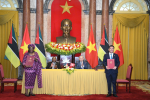 Việt Nam - Mozambique: Ký kết Bản ghi nhớ về hợp tác trong lĩnh vực khoáng sản và năng lượng