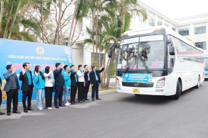 Bắc Giang: Xuân ấm trên những chuyến xe nghĩa tình