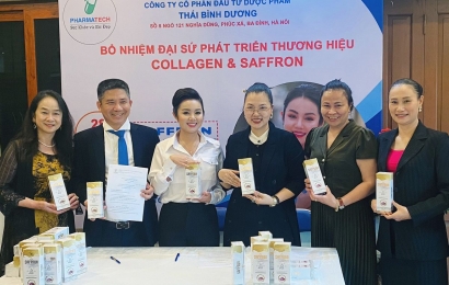 Bổ nhiệm Đại sứ phát triển thương hiệu Collagen Saffron Extra White tại Việt Nam