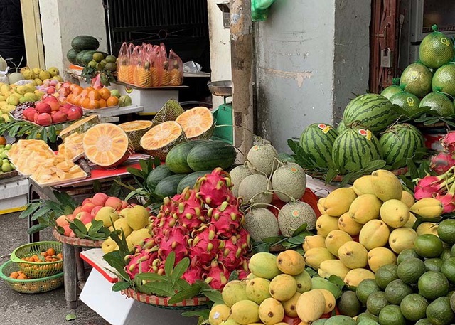 Giá trái cây Hà Nội ngày 31/8