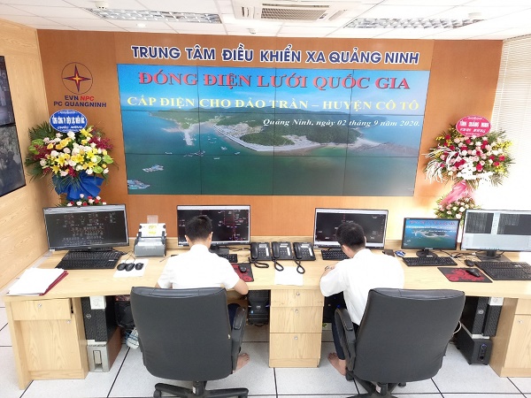 Đảo Trần đã có điện lưới quốc gia