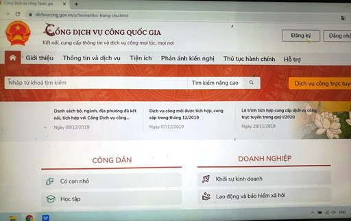 Đẩy mạnh thanh toán trực tuyến trên Cổng Dịch vụ công quốc gia