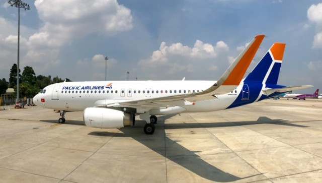 Máy bay Pacific Airlines chính thức ''khoác'' thương hiệu mới