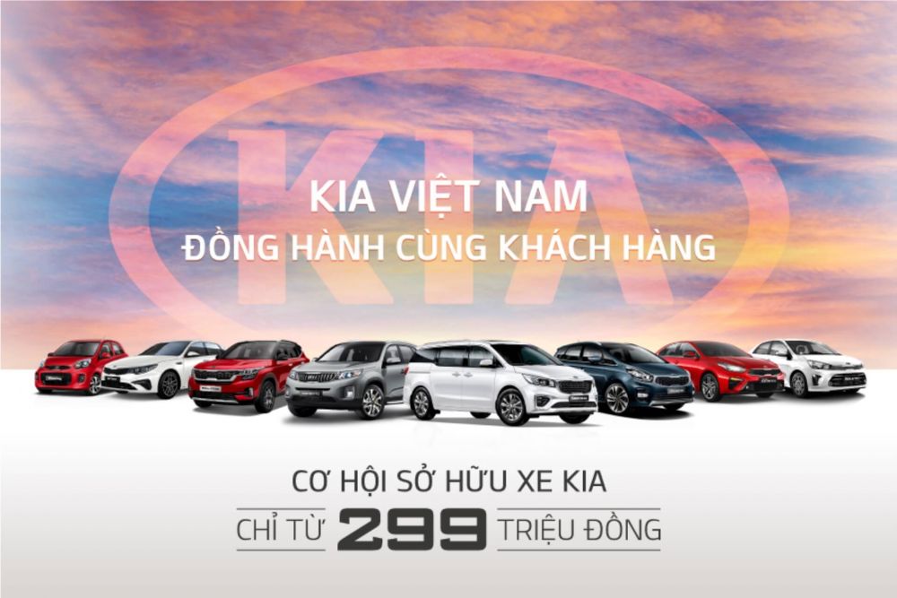Kia đồng hành cùng khách hàng, thêm quà tặng với giá bán chỉ từ 299 triệu đồng