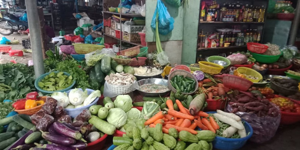 Giá rau củ quả tại Hà Nội ngày 25/9
