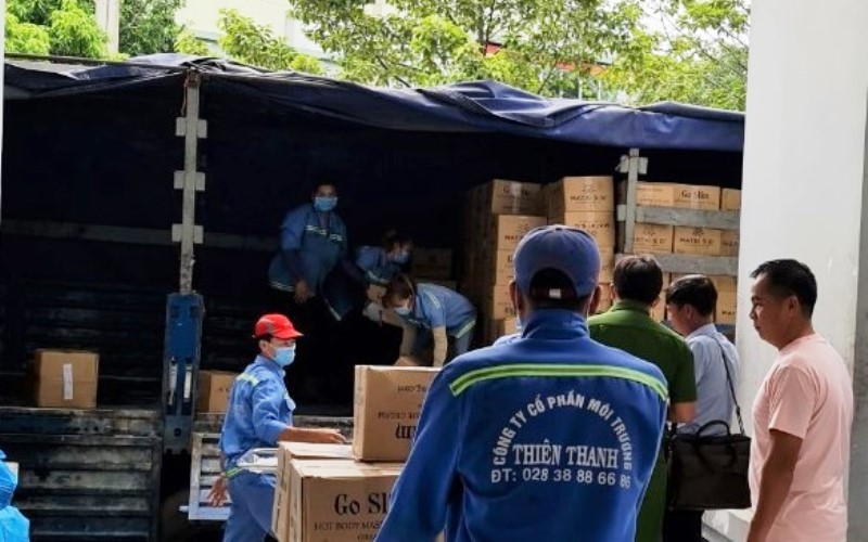 Tiêu hủy gần 140 nghìn hộp mỹ phẩm không đúng hồ sơ công bố