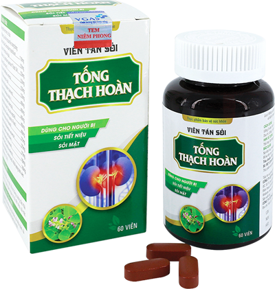 Cảnh báo thông tin quảng cáo thực phẩm bảo vệ sức khỏe viên tán sỏi Tống Thạch Hoàn