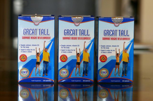 Cảnh báo về thông tin quảng cáo Thực phẩm bảo vệ sức khỏe Great Tall trên một số website