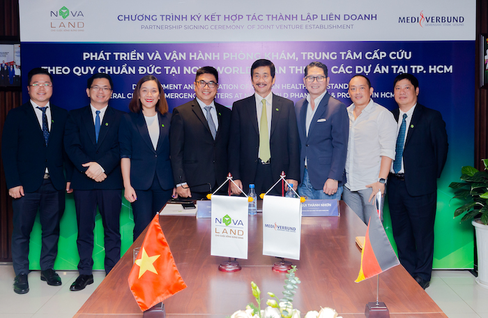 Novaland bắt tay MediVerbund AG thành lập liên doanh vận hành phòng khám theo tiêu chuẩn Đức