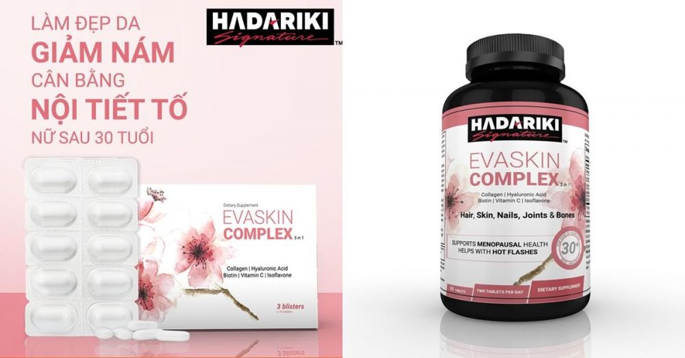 Thu hồi hiệu lực Giấy tiếp nhận đăng ký bản công bố sản phẩm Thực phẩm bảo vệ sức khỏe Evaskin Complex
