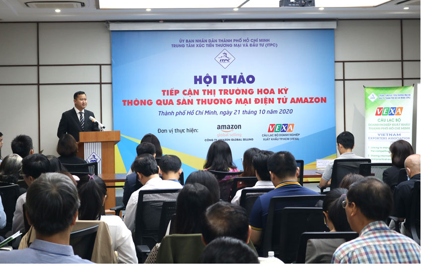 Doanh nghiệp Việt tìm đường xuất khẩu qua nền tảng Amazon