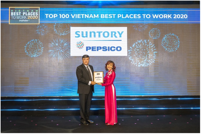 Suntory PepsiCo 4 năm liên tiếp nằm top 1 “Công ty đồ uống không cồn uy tín nhất”