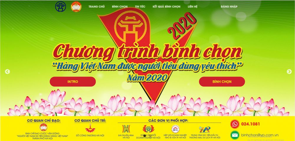 Hà Nội: 141 sản phẩm đạt danh hiệu ''Hàng Việt Nam được người tiêu dùng yêu thích'' năm 2020