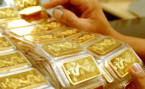 Giá vàng trong nước tăng mạnh
