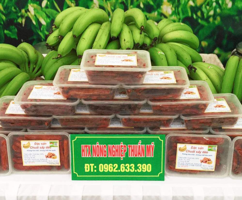 Tìm thị trường cho chuối sấy dẻo Thuần Mỹ